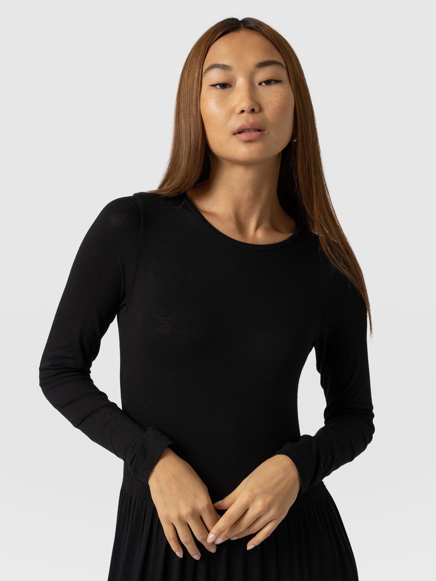 Greenwich Dress Black Sleeves - Women's Dresses | Saint + Sofia® EU